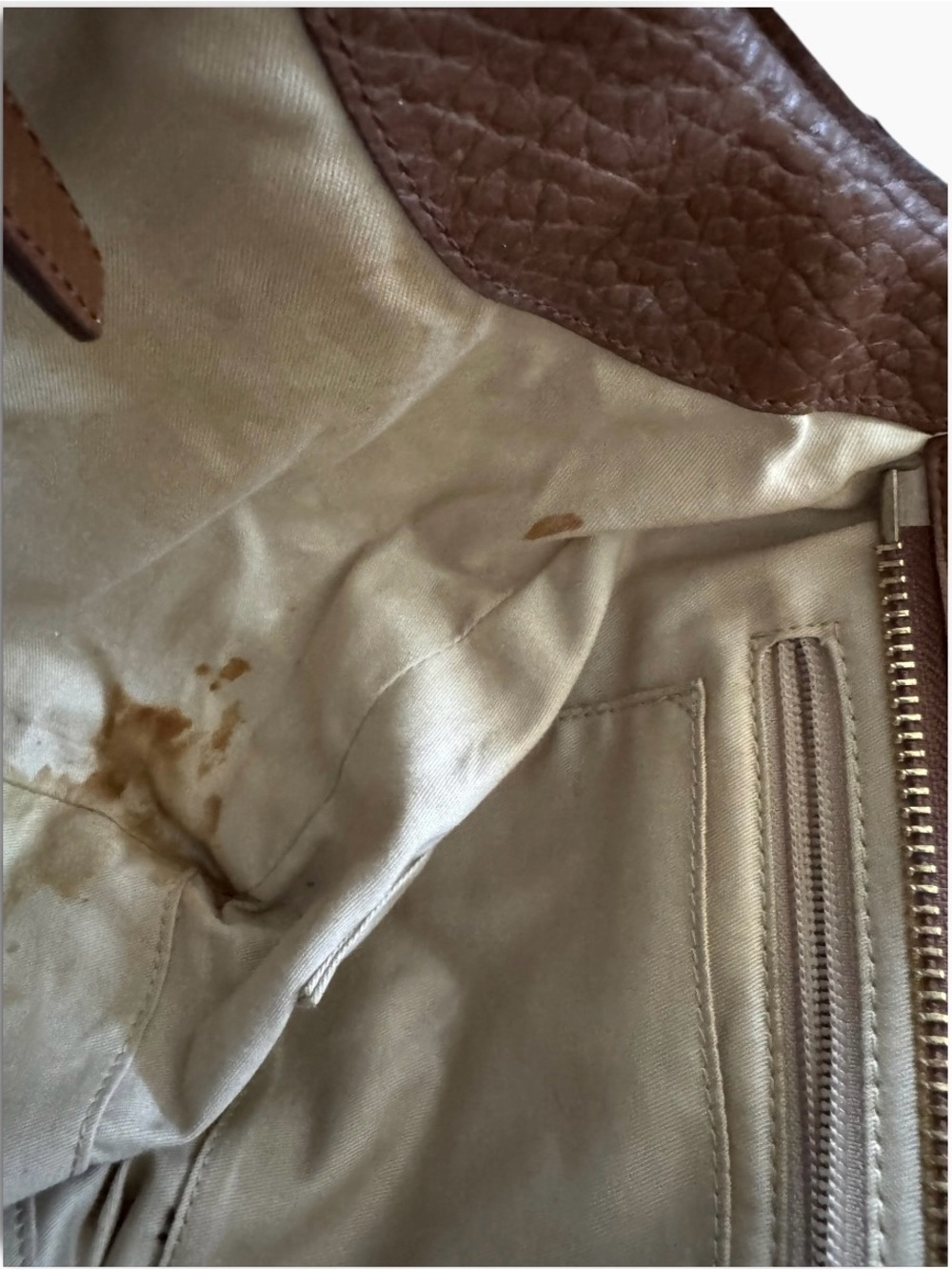 Coach Legacy Candace Medium Carryall Brown Pebble Leather with Callout - Picture 14 of 16